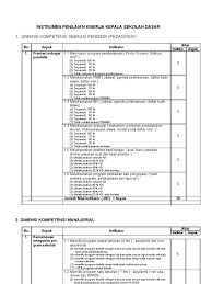 Format atau aplikasi instrumen pkks ini ini dapat digunakan untuk semua jenjang sekolah baik untuk kepala sekolah sd/mi, smp/mts maupun sma/smk/ma. Instrumen Penilaian Kinerja Kepala Sekolah