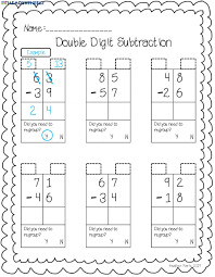 The problem format is vertical and you may select up to 30 subtraction problems for these worksheets. Subtracting With Regrouping Worksheet
