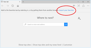 You can also launch it from the favorites bar page which has been shown to export the bookmarks. Answer To How To Export Favorites And Bookmarks From The Microsoft Community