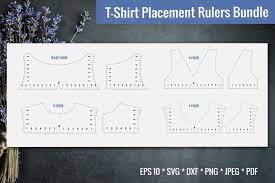 Download T Shirt Placement Ruler T Shirt Ruler Svg Bundle Svg