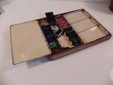 Ancienne Boite De Peinture George Rowney London Avant 1924 Cizim