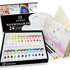 Complete 24 Color Liquid Watercolor Paint Set By Aem Hi A Https Www Amazon Ca Dp B072j5rs5j Ref Cm Sw R Pi Dp U X S6o Abc95r38y