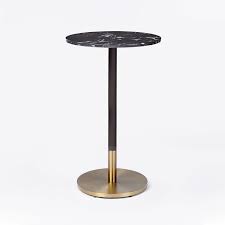 Black Marble Bar Table In 2020 Marble Bar Bar Table Pub Table Sets