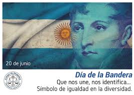 El día de la bandera argentina es el 20 de junio, fecha en que falleció manuel belgrano, su creador. C A A Nota Dia De La Bandera