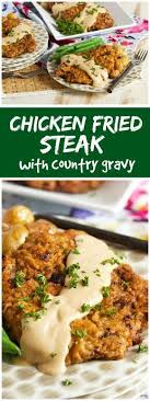 Purchase items in this recipe. Crispy On The Outside Tender And Juicy Inside Chicken Fried Steak With Country Gravy Is A Dinner The Whole Fam Recipes Easy Chicken Recipes Beef Recipes Easy