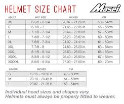 Product Size Charts Choose Your Motorcycle Helmet Pure