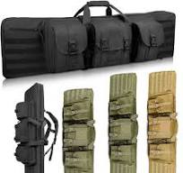 37"/47" Heavy Duty 600D Double Tactical Gun Bag Soft Padded ...