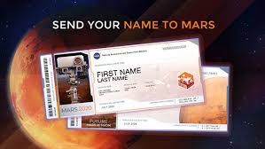 Maybe you would like to learn more about one of these? Send Your Name To Mars Future Mission
