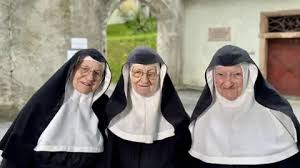 Defiant nuns flee Austrian care home for their abandoned convent in the Alps