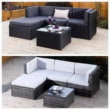 All rattan furniture available in 5 weave colours. Black Grey Corner Modular Rattan Weave Garden Furniture Ottomans Middle Seat Rattan Garden Corner Sofa Rattan Garden Furniture Garden Furniture Covers