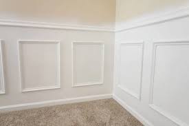 In this case, the room could easily accommodate a chair rail that is as high as 48 inches. Easiest Way To Install Diy Wainscoting