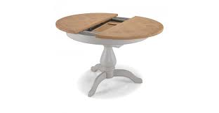 Riverside aberdeen round pedestal dining table. Malvern Round Extending Dining Table The Place For Homes