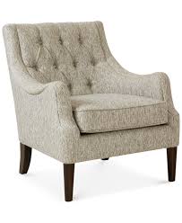 Furniture Glenis Tufted Accent Chair Reviews Chairs Furniture Macy S Tufted Accent Chair Accent Chairs For Living Room Bedroom Chair