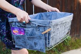 Then, fill the laundry basket with soil. The Easiest Laundry Basket Liner Diy Ever Pretty Prudent