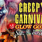 Creepy Carnival Glow Golf @ The Ruins event in Oconto, WI