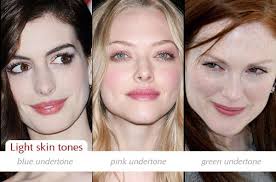 Determining your skin tone and undertone