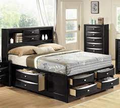 By baxton studio (1) $ 476 99. Myco Furniture King Size Storage Bed Em1501k Black Platform Bed Designs Bed Design King Size Storage Bed