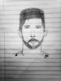 Papyrus drawing of a human, rate it 1-10