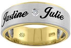 Want To Buy Unique Wedding Engagement Ring We Have Curated The Best Name Engraved Ring Designs Fro Engagement Rings Mens Gold Wedding Band Gold Rings Jewelry