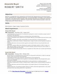 associate buyer resume samples qwikresume