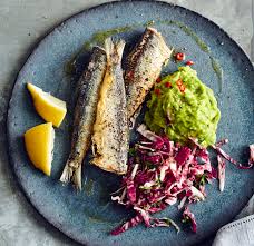 Gebratene Sardinen Mit Dicke Bohnen Puree Rezept Dicke Bohnen Rezepte Braten