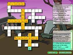 Also parents with busy life styles stay up late and their kids do the same. Halloween Crossword Puzzles Creepy Crossword