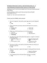Check spelling or type a new query. Contoh Soal True False Dan Jawabannya