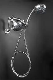 Mermaid Dual Shower Heads With Brass Shower Bracket Double Shower Heads Bathroom Remodel Designs Shower Heads