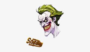 His white skin, green hair and blood red lips belied the chaotic nature that underlay his cartoonish appearance. Joker Batman Arkham Asylum Character Bio Transparent Png 349x400 Free Download On Nicepng