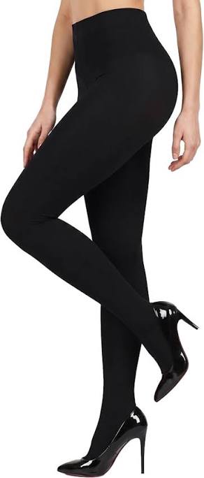 Buauty 80D Black Tights for Women,Control Top Opaque Tights,High Waist Soft  Nylon Pantyhose(1 pair) at Amazon Women's Clothing store