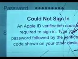 Iphone 4 Fix Could Not Sign In An Apple Id Verification Code Is Required Youtube