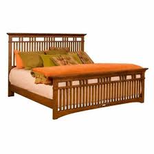 Broyhill Artisan Ridge Queen Slat Bed Craftsman Furniture Mission Style Furniture Mission Furniture