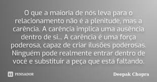 Deepak Chopra Vivendo E Aprendendo Frases Relacionamento