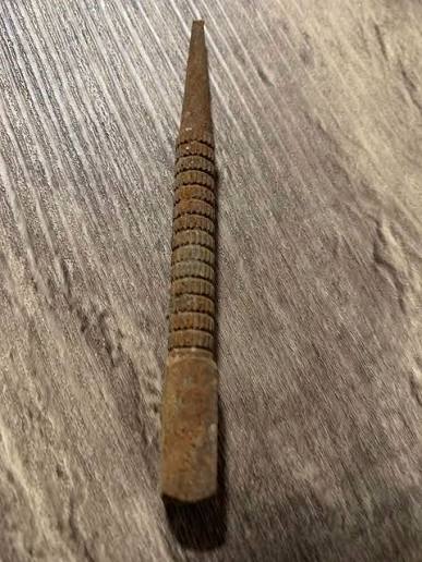 What is this old rusty tool found on a Maryland country road?