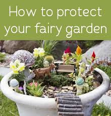 This way if a family of fairies decides to move into your garden, they will have plenty of space to live in. How To Protect Your Outdoor Fairy Garden Mod Podge Rocks