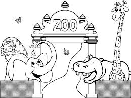 zoo coloring pages to print zoo animal coloring pages zoo coloring pages animal coloring pages