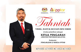 Generational thinker/accountant/philanthropist/politician who belives in social democracy. Ipptar Rasmi On Twitter Tahniah Diucapkan Kepada Ybhg Datuk Ruzain Bin Idris Di Atas Pelantikan Sebagai Ketua Pengarah Jabatan Penyiaran Malaysia Https T Co Tn9gqyemth