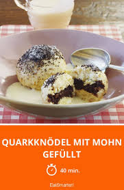 Quarkknodel Mit Mohn Gefullt Rezept Quark Knodel Rezepte Knodel