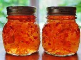 Orange Pepper Jelly Recipe Pepper Jelly Recipes Jelly Recipes Pepper Jelly