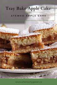 Moist Apple And Cinnamon Cake Tray Bake Recipe Tray Bakes Traybake Cake Apple Cake Recipes