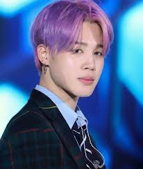Jiminie In Purple Hair Jimin Bts Jimin Bts Jimin Park Jimin