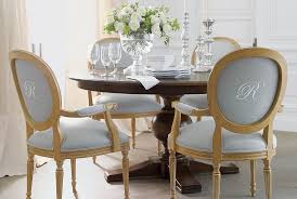 Oval back dining chair is an eye catching, incredible chair, that will be an astonishing feature in your home. Monogrammed Chair Backs Atticmag
