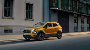 It is available in 11 variants and 6 colours. 2021 Ford Ecosport Active Europe Motor1 Com Photos