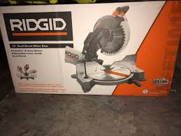 Miter saw · led shadowline light works even in direct sunlight · latest technology in miter saws . Ridgid 28523 12 In Sliding Compound Miter Saw With Adjustable Laser Shop For Sale In Orlando Fl Offerup