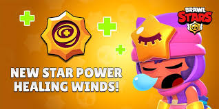 Brawl stars pam guide & wiki pam shoots from the hip, peppering targets with shrapnel. Sandy S Second Star Power Is Out Healing Winds House Of Brawlers Brawl Stars News Strategies