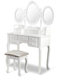 Maybe you would like to learn more about one of these? Artiss Dressing Table Stool Mirror Jewellery Cabinet 7 Drawers White Organizer Myer