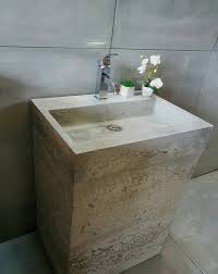 Unidad De Fregadero De Vanidad De Hormigon Etsy Sink Vanity Unit Concrete Sink Vanity Sink