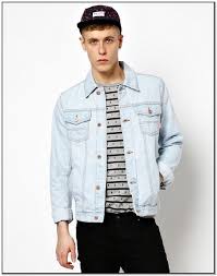 Light Blue Denim Jacket Mens Outfit Design Innovation