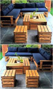 1001 idees pour des meubles de jardin en palettes astuces espaces exterieurs meuble jardin palette palette jardin mobilier jardin palettes