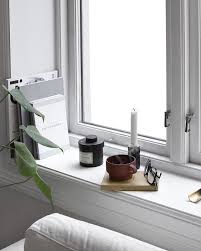6 Scandinavian Inspired Ways To Style The Window Sill Window Sill Decor Window Sill Industrial Style Bathroom